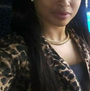 Cheetah print blazer